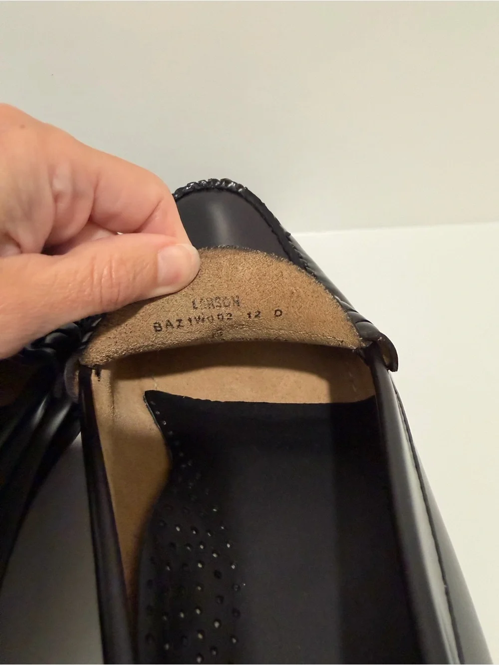 NEW Madewell G.H.BASS Weejuns® Penny Loafers in black leather size 12 NF669 $175